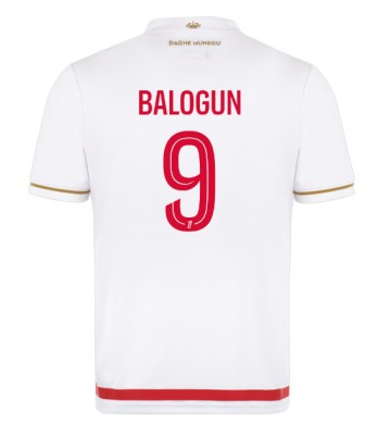 AS Monaco Folarin Balogun #9 Hjemmebanetrøje 2025-26 Kortærmet
